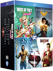 DC Universe Collection | Birds of Prey : And the Fantabulous Emancipation of One Harley Quinn / Shazam! / Aquaman / Wonder Woman / Man of Steel  | Birds of Prey / Shazam! / Aquaman / Wonder Woman / Man of Steel  Blu-Ray